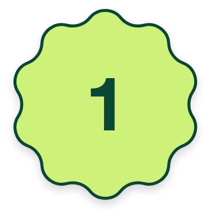 grn-curvy-nmb-1 Number one green swirly icon